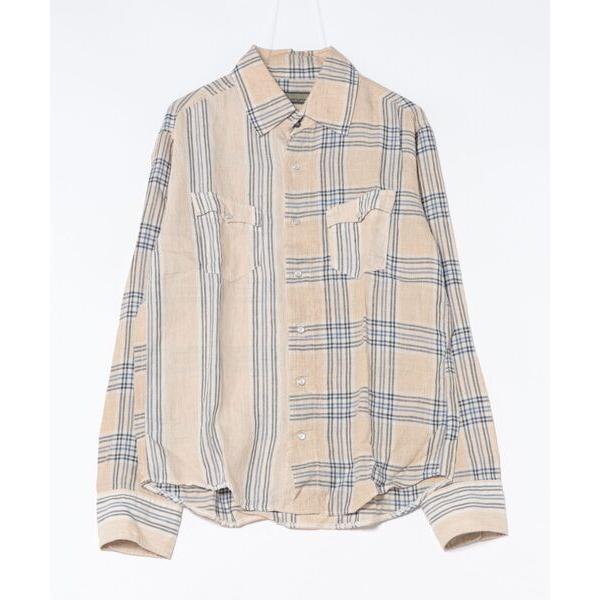 シャツ 「Ca」「it」「AYUITE」クレイジーリネン ウエスタンシャツ メンズ レディース
