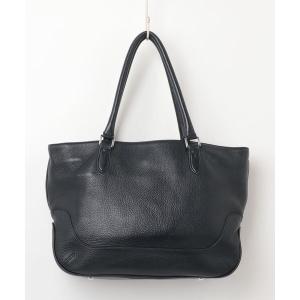 「PELLE MORBIDA」 トートバッグ - ネイビー レディース