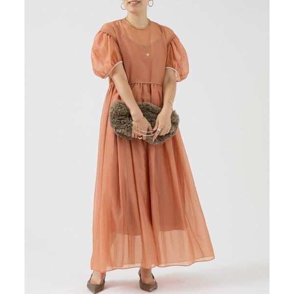 ワンピース 「BEAUVET/ボーヴェット 」オーガンジードレス