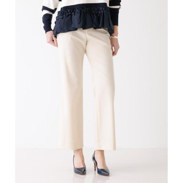 パンツ ツイルワイドパンツ レディース