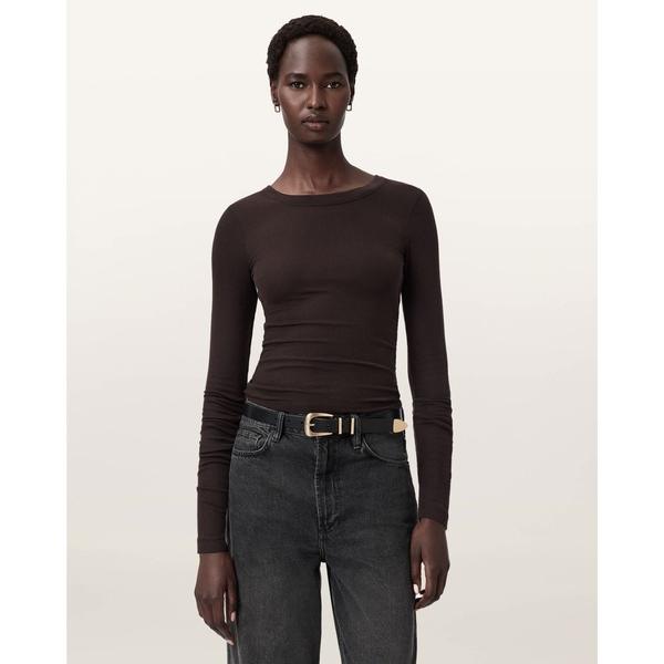 tシャツ RINA LONG SLEEVE CREW NECK T-SHIRT | RINA 長袖 ...