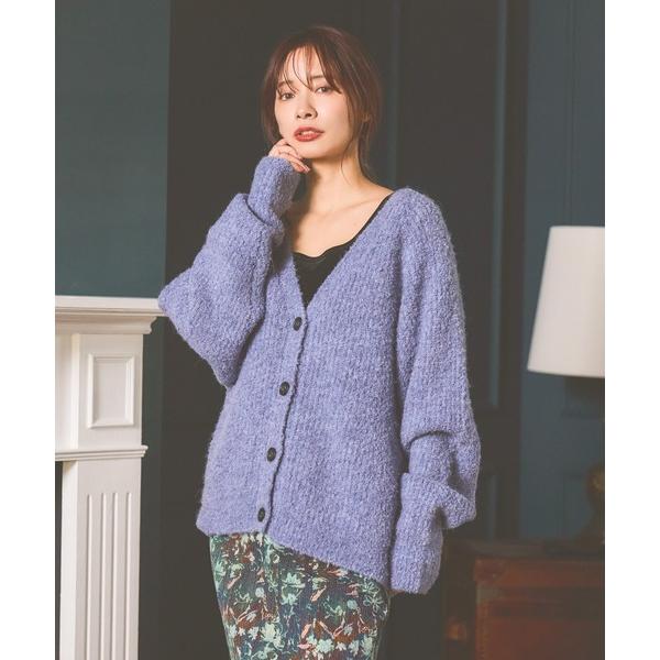 カーディガン ブークレVネックカーディガン　575275 レディース