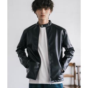 革ジャン ライダース PUレザーシングルライダースジャケット メンズ レディース｜ZOZOTOWN Yahoo!店