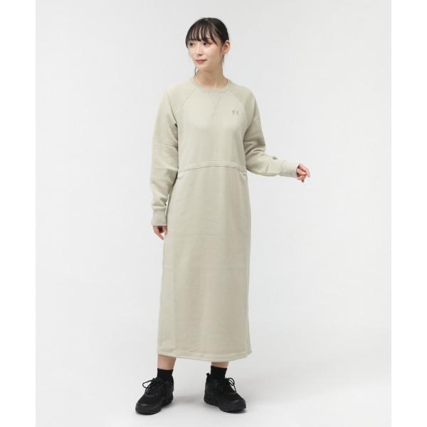 ワンピース アンダーアーマー  UAライバルフリース ドレス