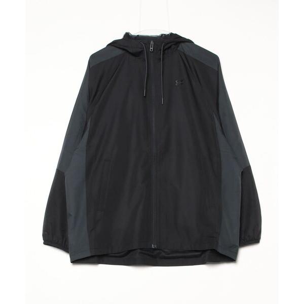 コート アウター アンダーアーマー  UAメッシュ ライナー ウーブン フーディー レディース