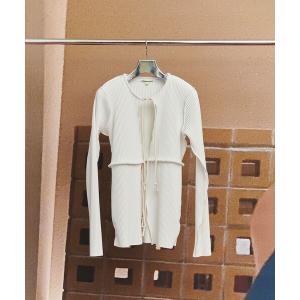 kotohayokozawa（コトハヨコザワ） カーディガン CRISP ROPE CARDIGAN