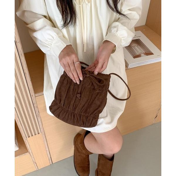 ショルダーバッグ バッグ Minimal Ribbon Shoulder Bag レディース
