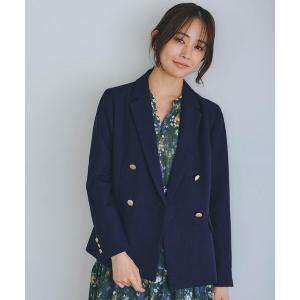 ジャケット テーラードジャケット 「カセット服」ダブルブレストテーラードジャケット レディース