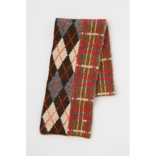 ストール マフラー ARGYLE MIX JQ KNIT STALL アーガイル ミックス ジャガー...