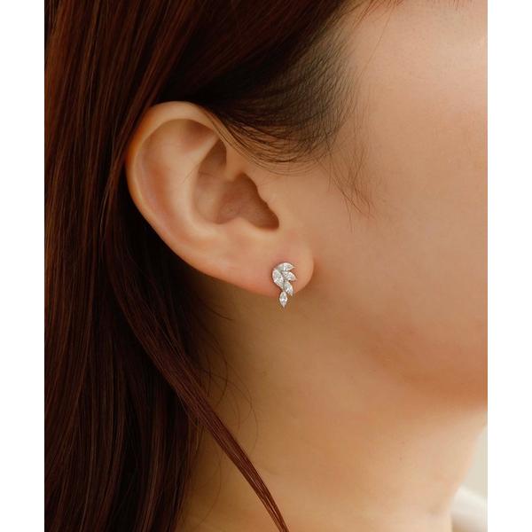 ピアス 「金属アレルギー対応ノットアレプラス」ルミナスリーフピアス「NOP0137」 レディース メ...