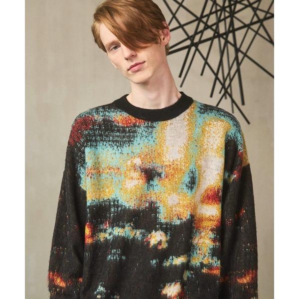 セーター ニット 「UNISEX」Contemporary Art Jacquard Prime-O...