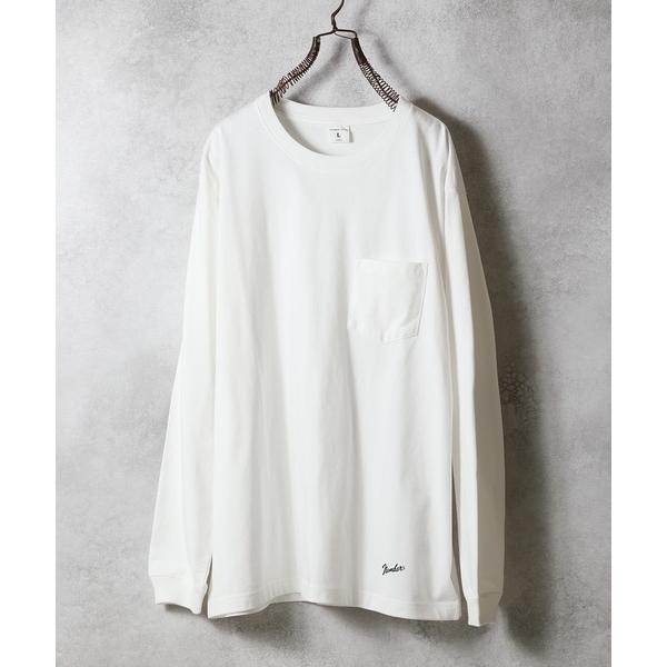 tシャツ BASIC HEM PRINTED POCKET L/S T-SHIRT / ベーシック ...