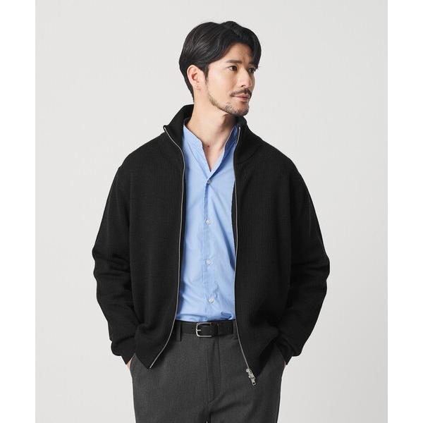 カーディガン 「WEB限定 WARDROBE SMART」ウォッシャブル ドライバーズジャケット メ...