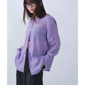 ブラウス シャツ oversize float shirts レディース