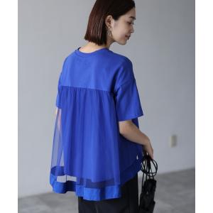 「HERENCIA」 半袖カットソー FREE ロイヤルブルー レディース