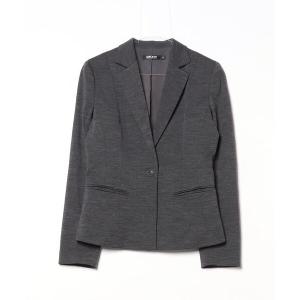 「DKNY DONNA KARAN NEW YORK」 テーラードジャケット 6 グレー レディース