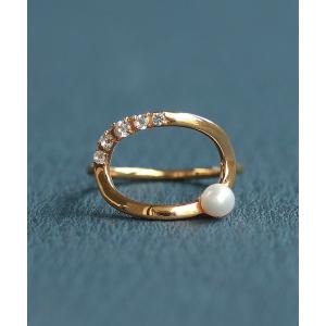 「NOIR DE POUPEE」 リング #15 ホワイト レディース