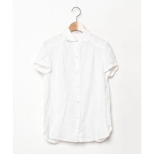 「OLD ENGLAND」 半袖シャツ 34 ホワイト レディース