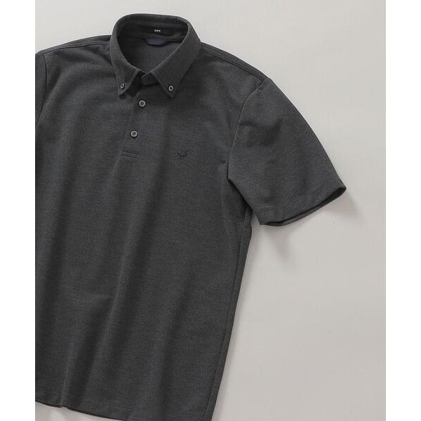 「SHIPS」 半袖ポロシャツ - グレー メンズ