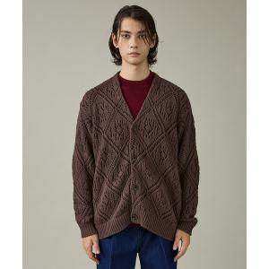 【COOGI】菅田将暉 3Dニット 総柄 カーディガンsizeMコットン100% COOGI】菅田将暉 3Dニット 総柄 カーディガンsizeMコットン100%