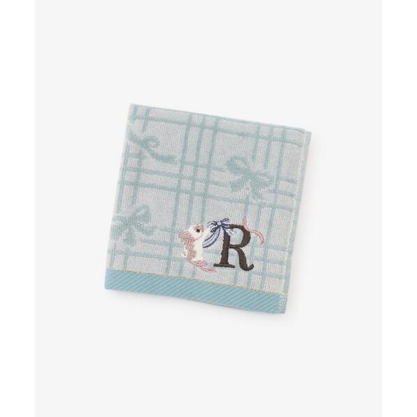 ハンカチ イニシャルミニタオル レディース