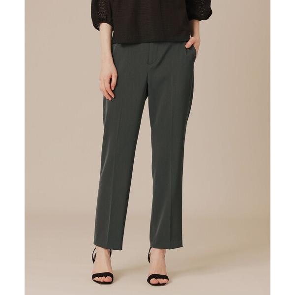 パンツ ポリエステルツイルストレッチパンツ レディース