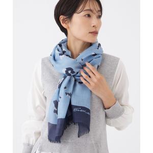 ストール マフラー 「ウォッシャブル」レオパードシルクストール レディース