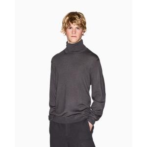 セーター ニット 「A|X アルマーニ エクスチェンジ」CL ウールブレンド タートルネックニットプルオーバー メンズ