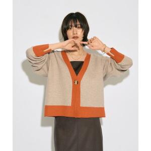 カーディガン 「archive」リバーシブルカーディガン レディース