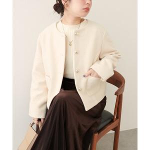 ROPE' PICNIC 「ROPE' PICNIC」 ツイードジャケット 38 ネイビー