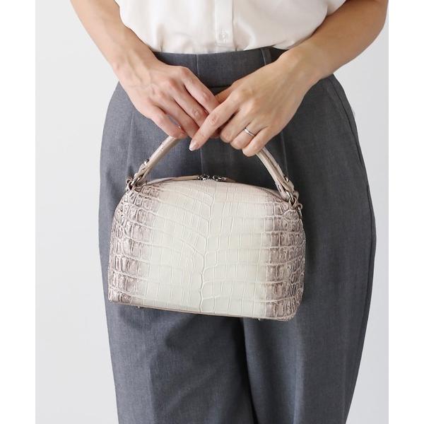 ハンドバッグ ヒマラヤクロコダイルレザー 2wayハンドバッグ