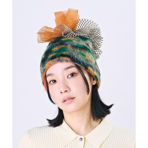 CA4LA（カシラ） ニット帽 ニットキャップ RIBBON RIBBON レディース