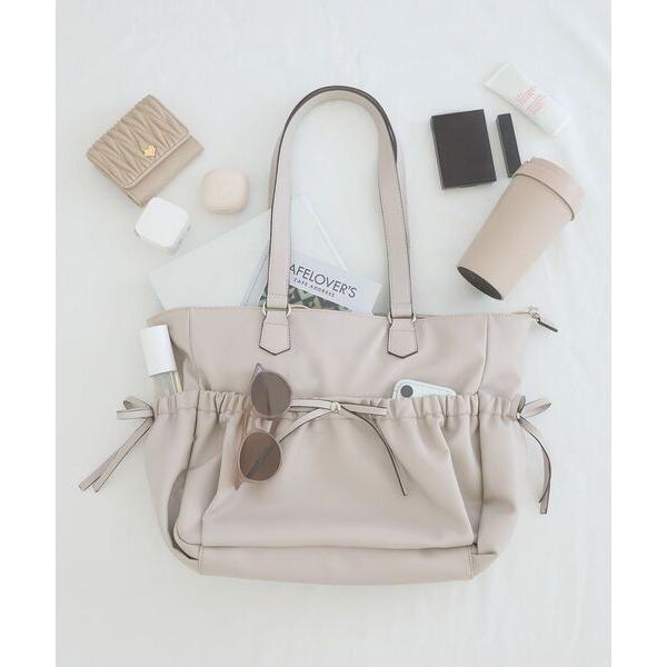 トートバッグ ギャザーリボントートバッグ レディース