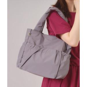 トートバッグ 「A4／9ポケット」ふんわり軽量撥水トート レディース