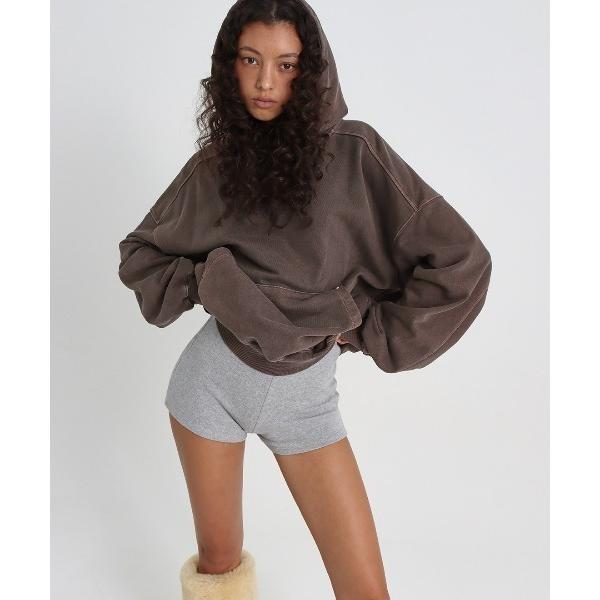 パーカー 「B-BASIC」 ピグメントヘビースウェットオーバーフィットフーディ レディース メンズ