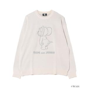 セーター ニット 「公式」トムとジェリー　ジャガードニット メンズ レディース