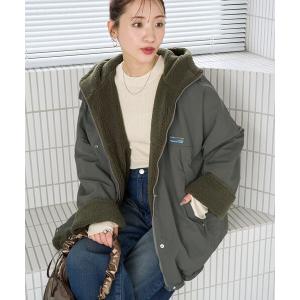 マウンテンパーカー ウインドブレーカー 限定展開　FREAK'S STORE OUTDOORS ボア リバーシブル フーディー レディース