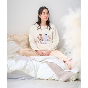 パジャマ ルームウェア ヌネットジプシーwithクリザンテーム　　天竺パジャマ レディース
