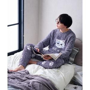 パジャマ 「メンズ」ふわふわジプシー　メランジモールヤーンニットプルオーバー メンズ