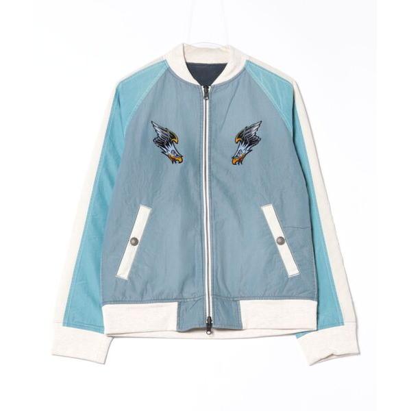 ブルゾン アウター /AYUITE/歯ブラシ刺繍スカジャンRemake メンズ レディース