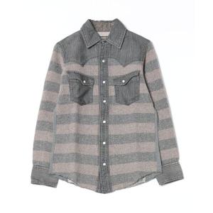 シャツ /AYUITE/ネップボーダーシャツ メンズ レディース