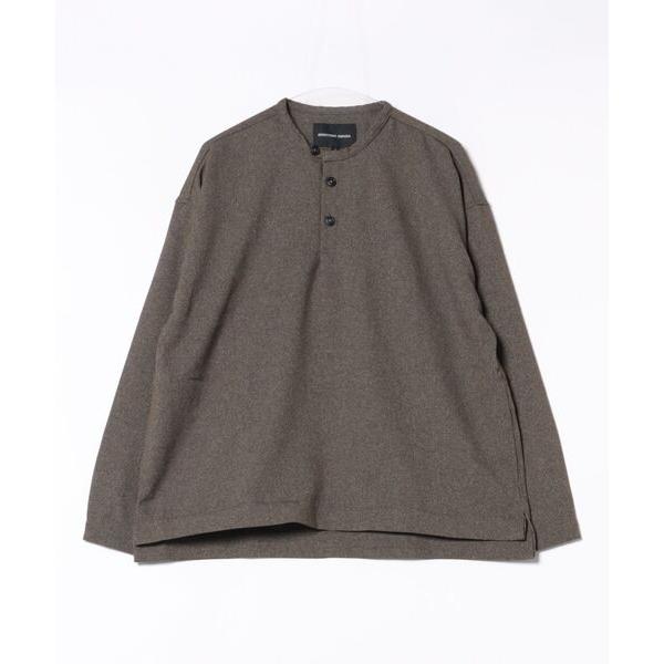 tシャツ 「HIROYUKI OBARA」ヘンリーネックシャツ メンズ レディース