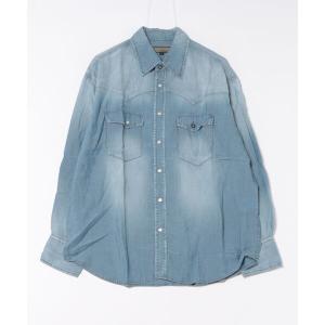 シャツ 「AYUITE」テンセルデニム ウエスタンシャツ メンズ レディース