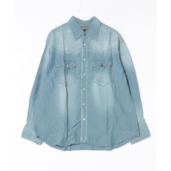 シャツ 「RS」「AYUITE」テンセルデニム ウエスタンシャツ メンズ レディース