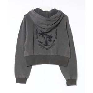 パーカー 「Kahiko」SURF＆Palms ホブグッドジップアップフーディー レディース