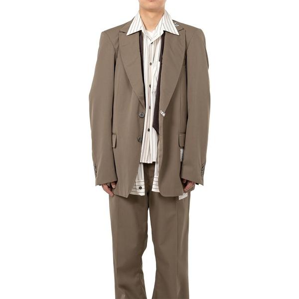 MAISON MIHARA YASUHIRO Maison Mihara Yasuhiro LAYERED BLAZER ジャケット