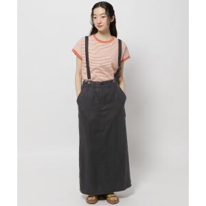 「niko and...」 ロングスカート LARGE グレー レディース
