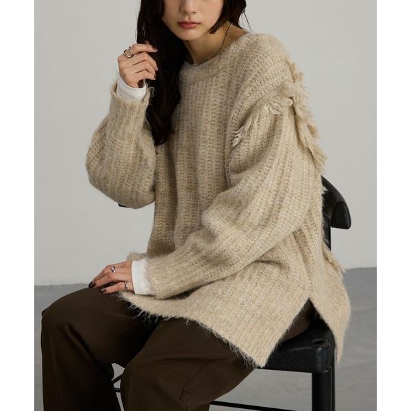 ニット セーター 2WAY ミスティック ムード ニット レディース