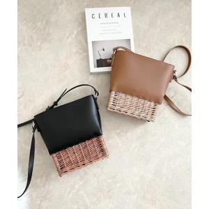 「maison vert」 ショルダーバッグ FREE ブラック レディース