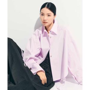ブラウス シャツ 「STUDIOUS/ステュディオス」2way Cuffs Over Shirt/オーバーシャツ レディース